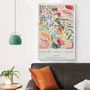 Amazon.co.jp: Henri Matisse アンリ・マティス展ポスター、日本